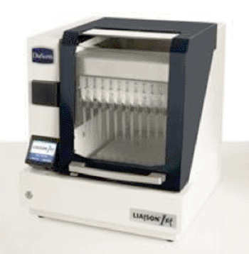 Image:  DiaSorin's LIAISON IXT for the purification of nucleic acids (Photo courtesy of Diasorin).